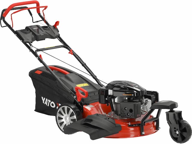 Gorilla Mall Kositese me beznin YATO  me 3 rrota 53cm 3.5kw 196cc (Me vetelevizje)